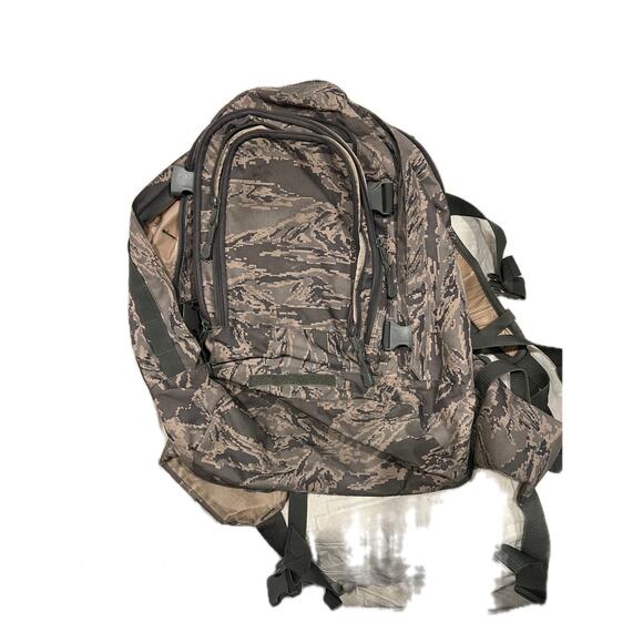 Mercury Green Brown Camo XL Tactical Backpack - Picture 1 of 5